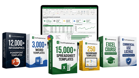 15,000+ Ready-to-Use Professional Spreadsheet Templates